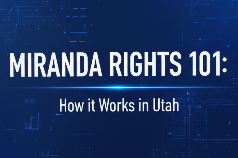 Miranda Rights in Utah