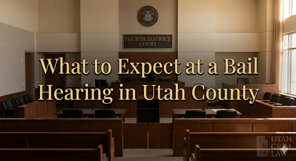 What to Expect at a Bail Hearing in Utah County